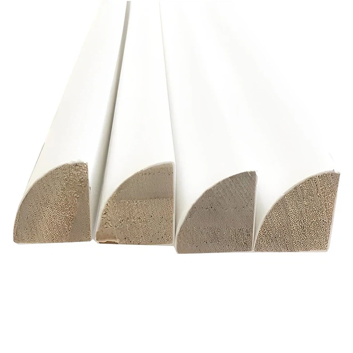 White Primed Pine Half Round Moulding