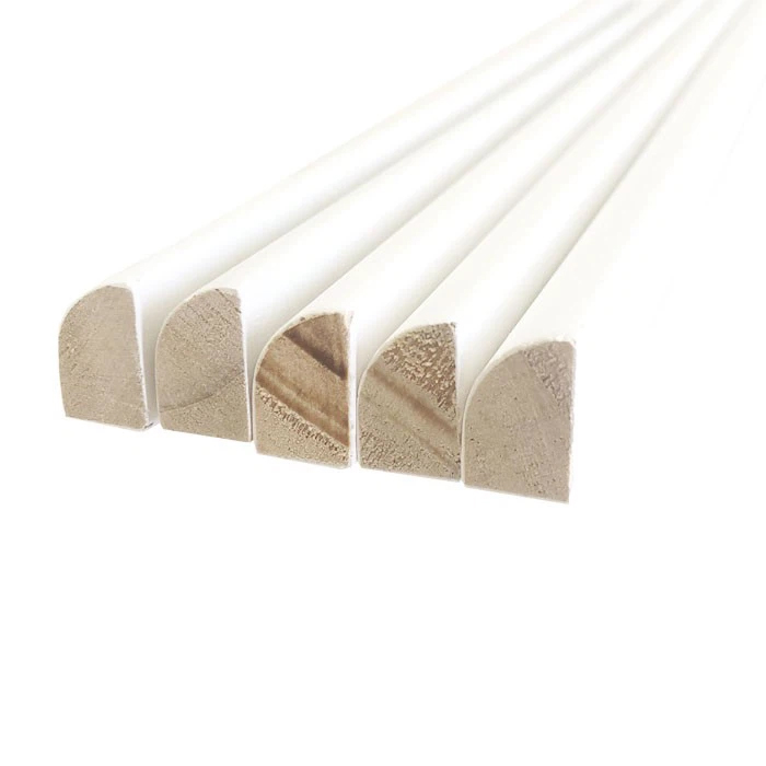 White Primed Shoe Moulding Baseboard