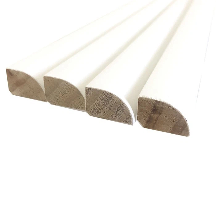 White Primed Shoe Moulding Baseboard